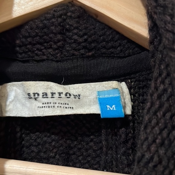 Sparrow open long cardigan sweater - Picture 5 of 7